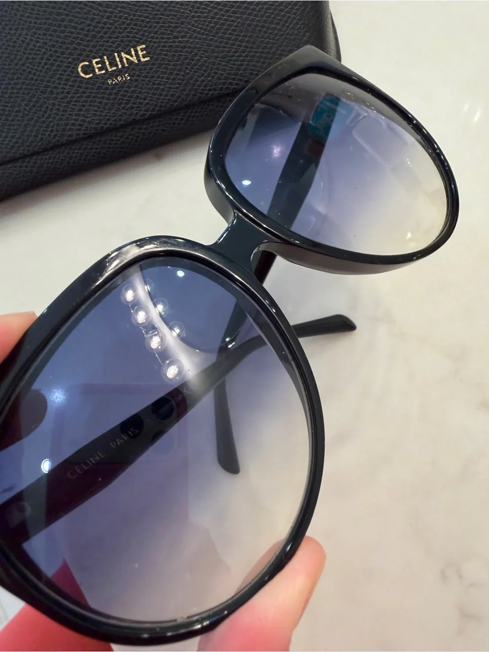 Celine cl4048IN black sunglasses polarized
